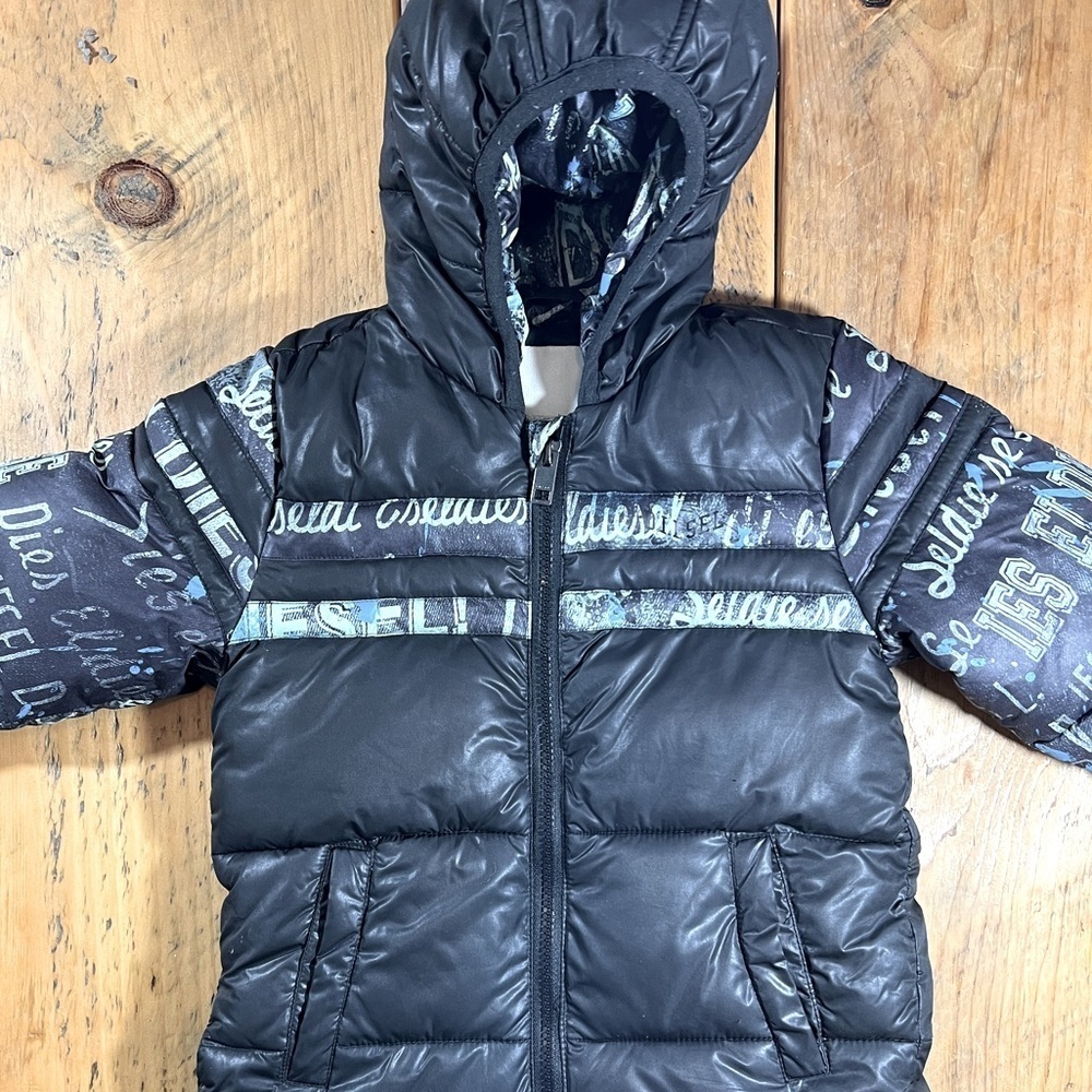 Diesel | Zip Up Puffer Zip Up Snowsuit | 24 M